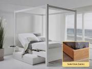 four poster summer adjustable solid oak