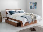 japanese storage bed in coffee bean by get laid beds
