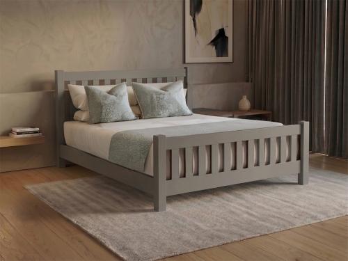 grey low bradgate bed by get laid beds
