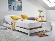 wooden low oriental bed adjustable slat base