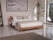low tokyo bed beech