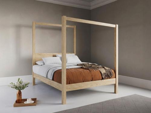 New Forest Four Poster Bed Ash