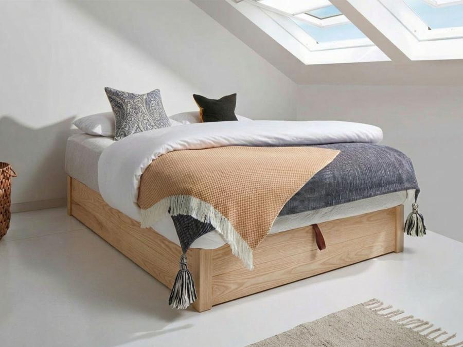 Ottoman Bed Space Saver No Headboard Ash