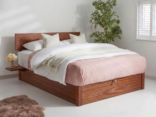 ottoman bed space saver sapele