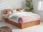 ottoman bed space saver cherry