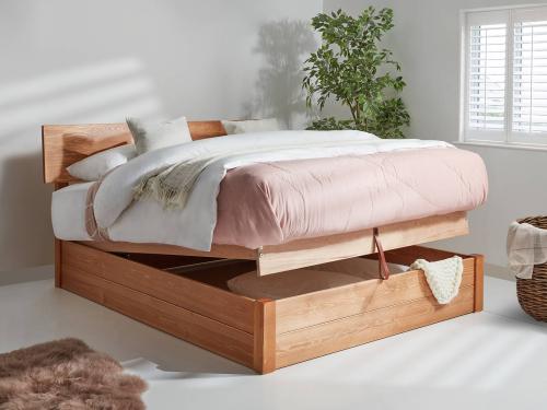 ottoman space saver bed with headboard by get laid bed