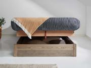 ottoman storage bed front view