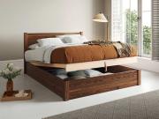 ottoman storage bed coffee bean colour