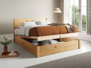 wooden ottoman storage bed honey colour by get laid beds