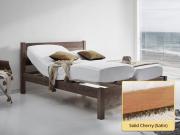oxford bed adjustable in solid cherry