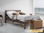 oxford bed adjustable in solid sapele