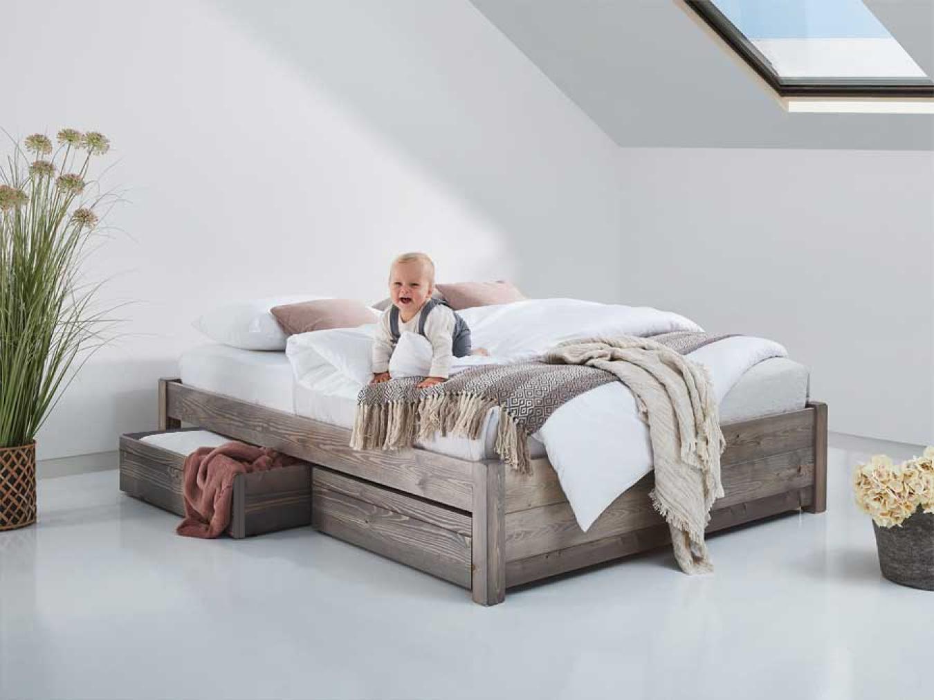 Platform Storage Bed No Headboard Get Laid Beds
