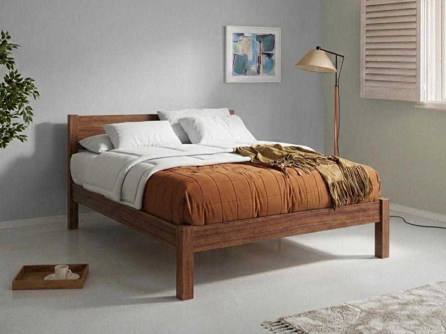 white knight bed sapele
