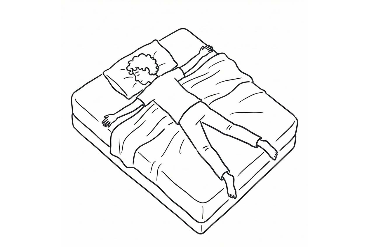 Front Starfish Sleeping Position