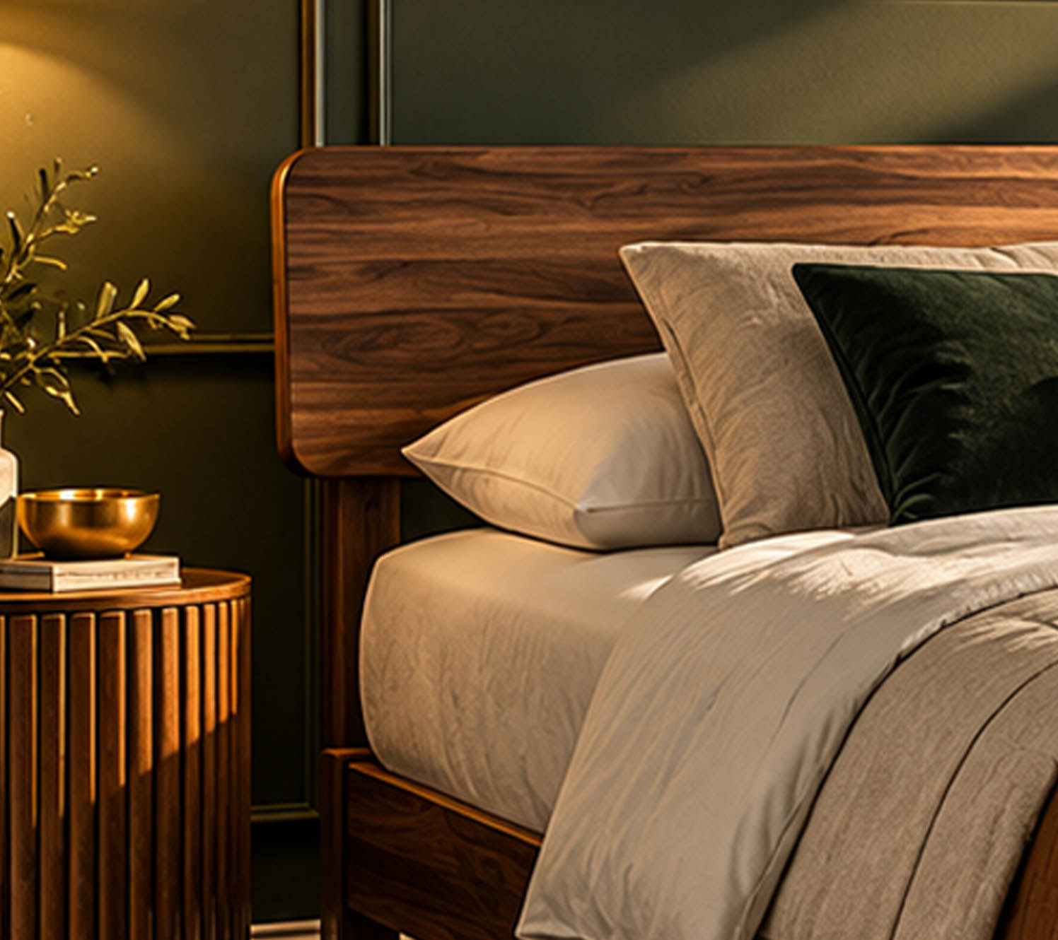 art deco bedroom design ideas The Statement Starts with Timber