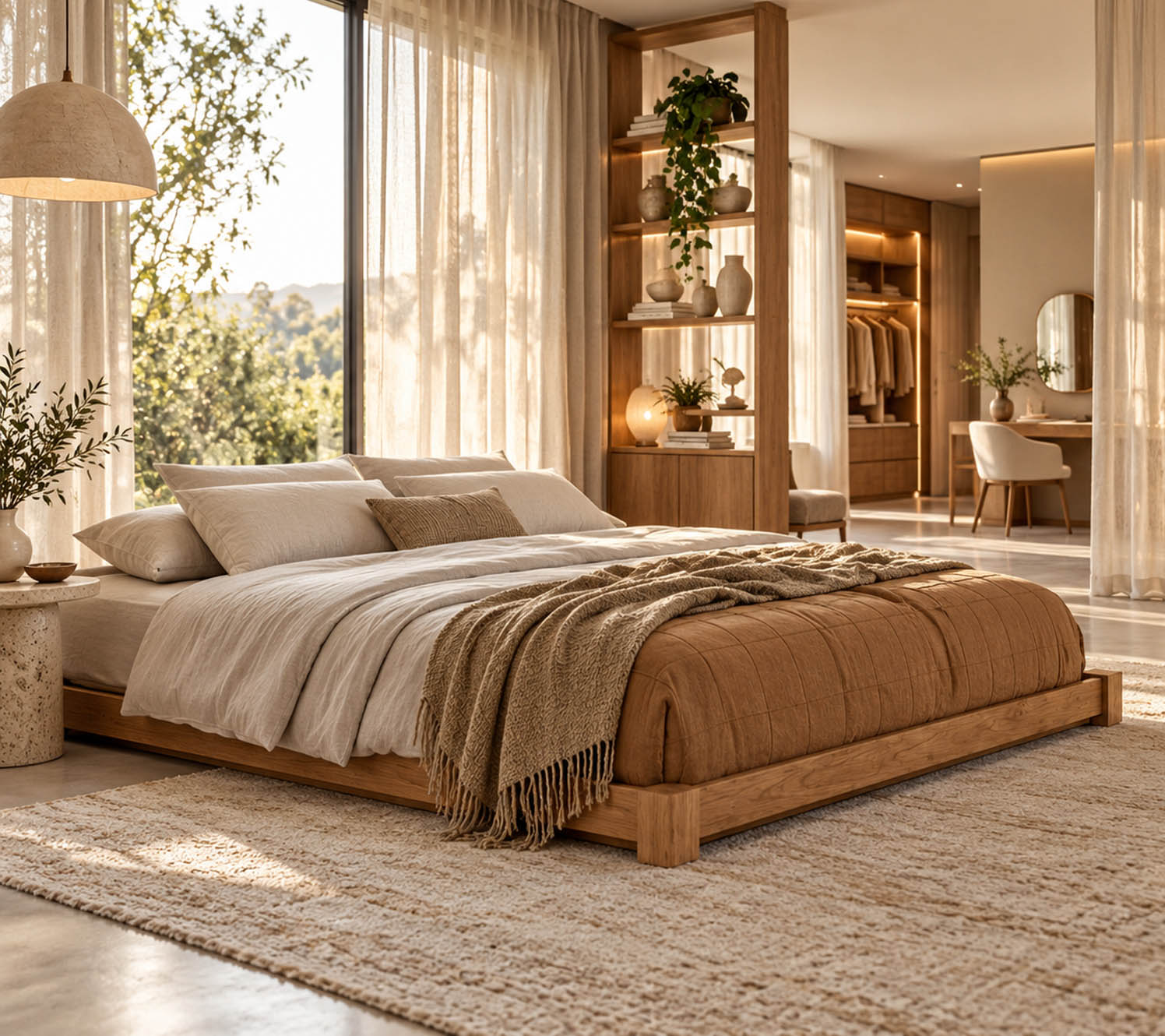 large bedroom decorating ideas Creating Intimacy