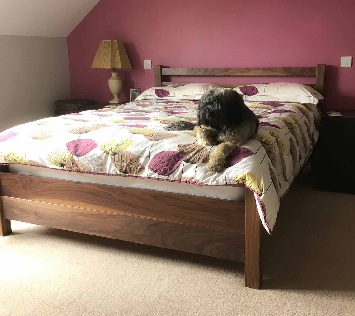 Feature Wall Pink Bedroom Ideas