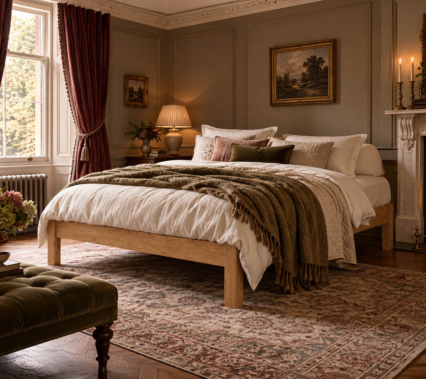victorian bedroom themes Indulge in Texture and Weight