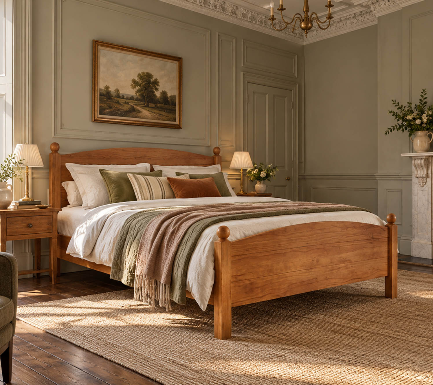 victorian bedroom ideas Restored Architectural Detail