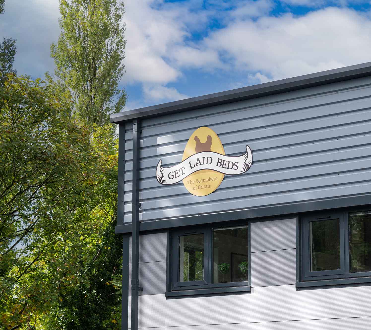 Leicester get laid beds showroom logo